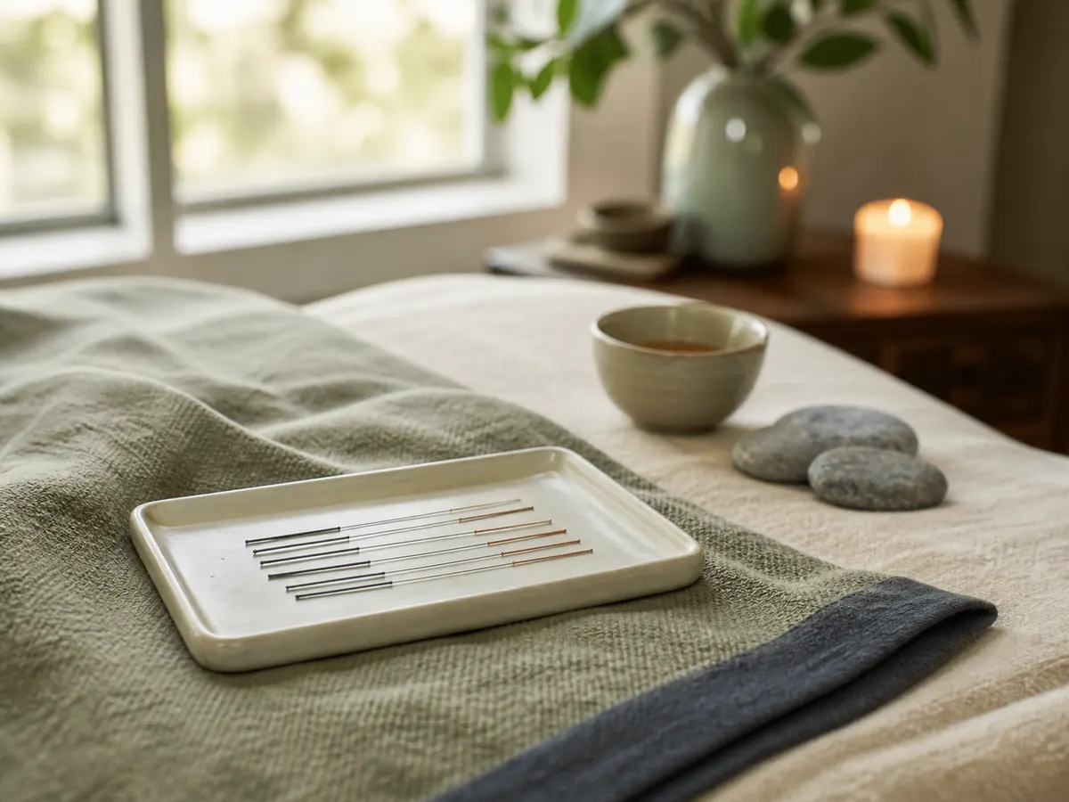 Acupuncture treatment at Spa Chevy Chase