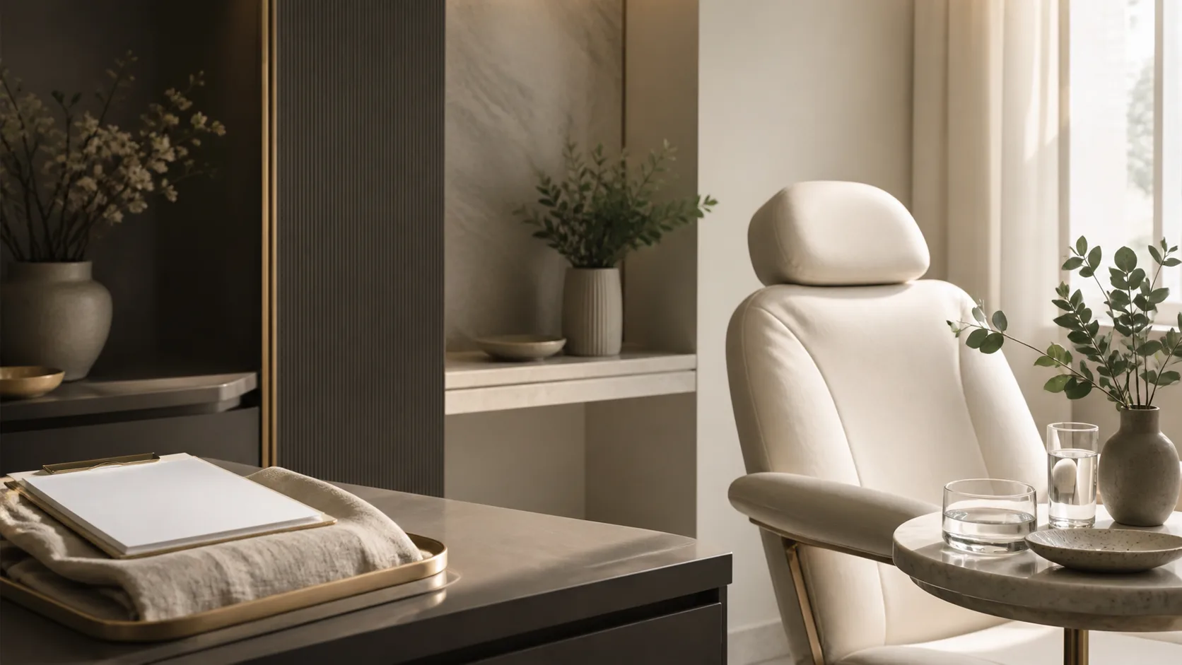 Dysport treatment setting at Spa Chevy Chase
