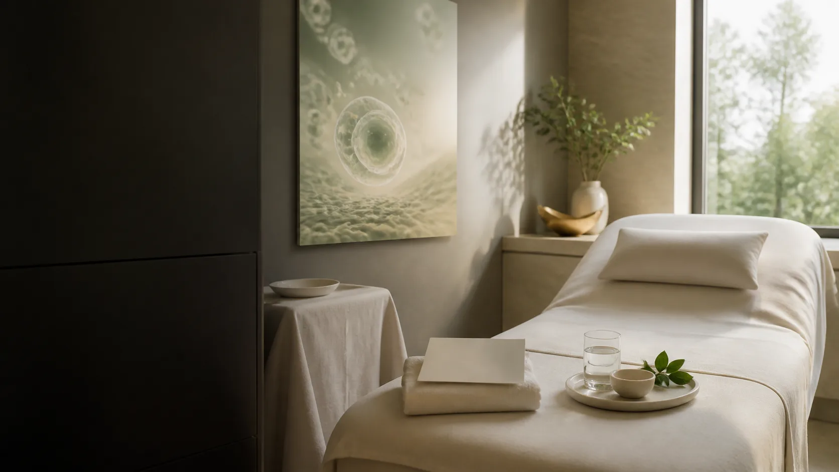 Exosomes treatment setting at Spa Chevy Chase