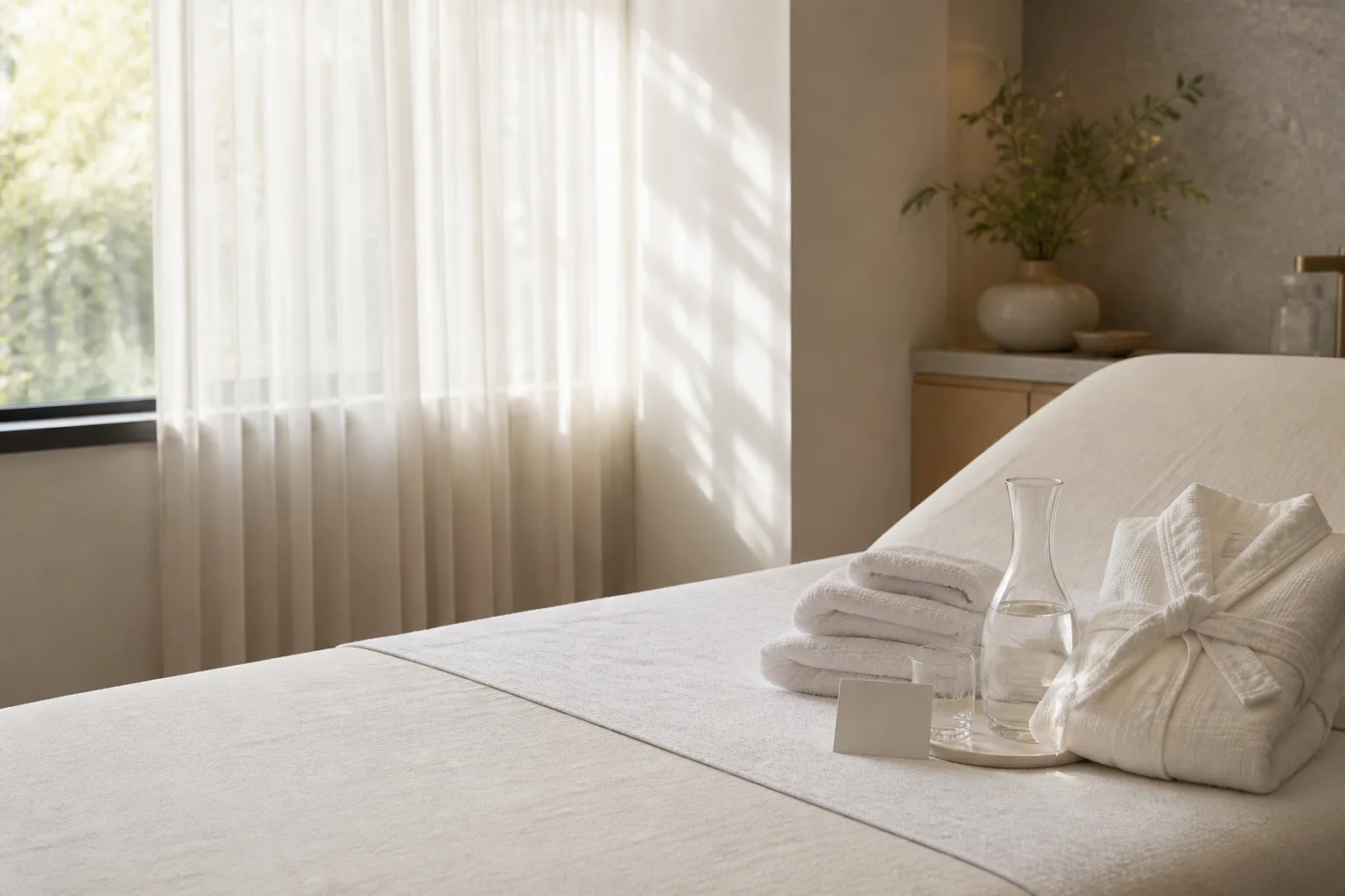 Thoughtful lower leg wax planning at Spa Chevy Chase