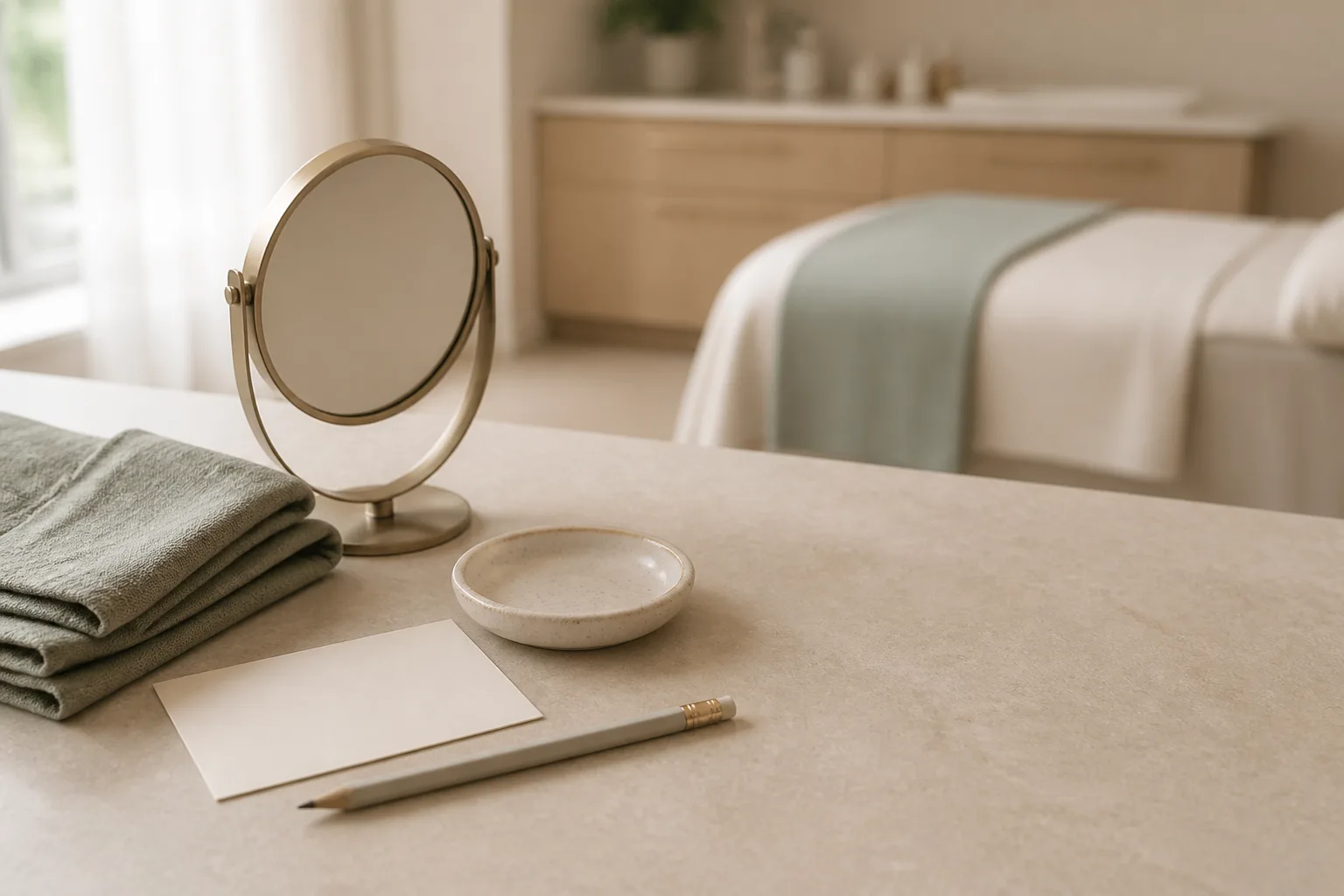 PMU Consultation service setting at Spa Chevy Chase