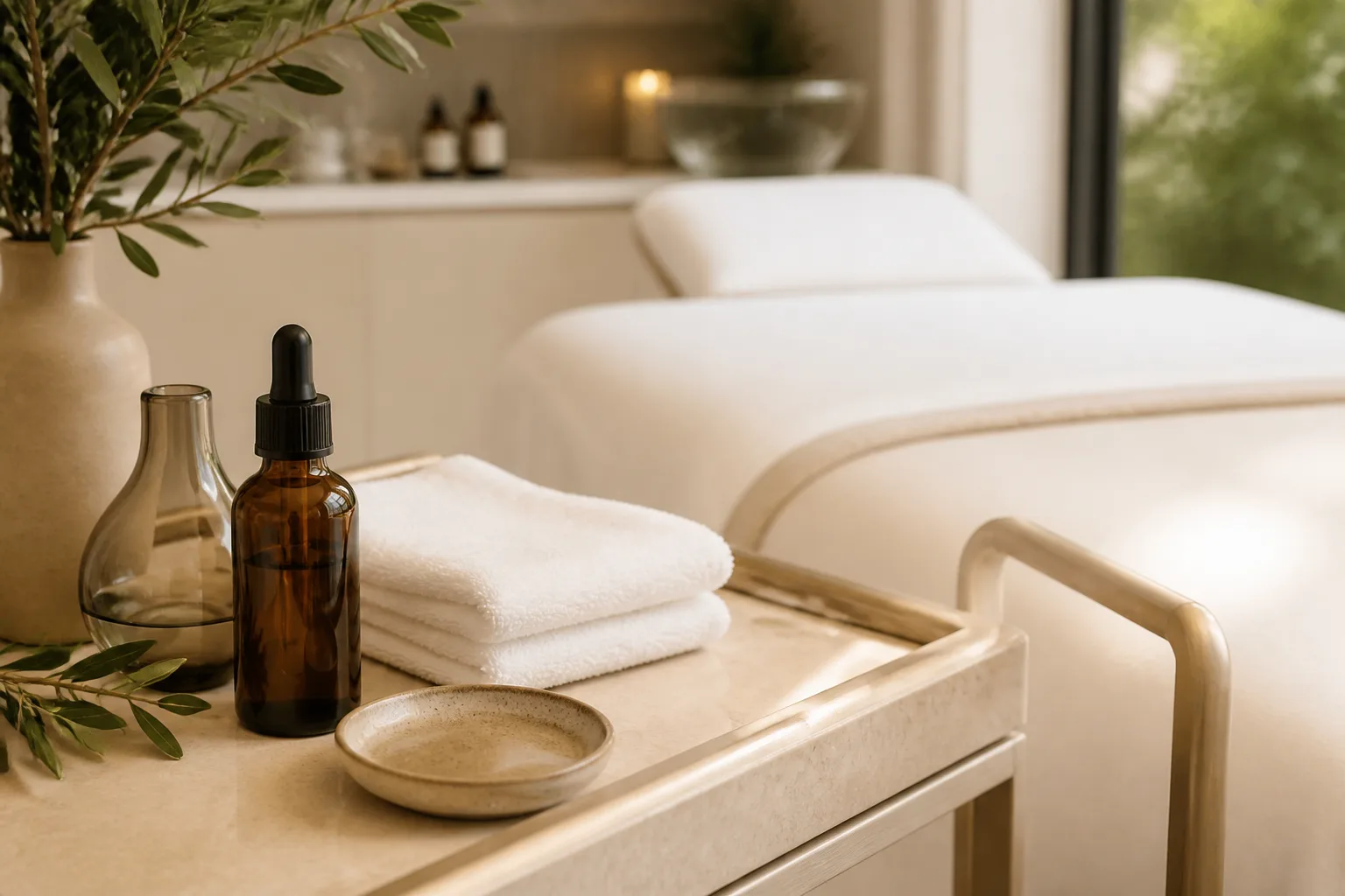 Skin VC service setting at Spa Chevy Chase