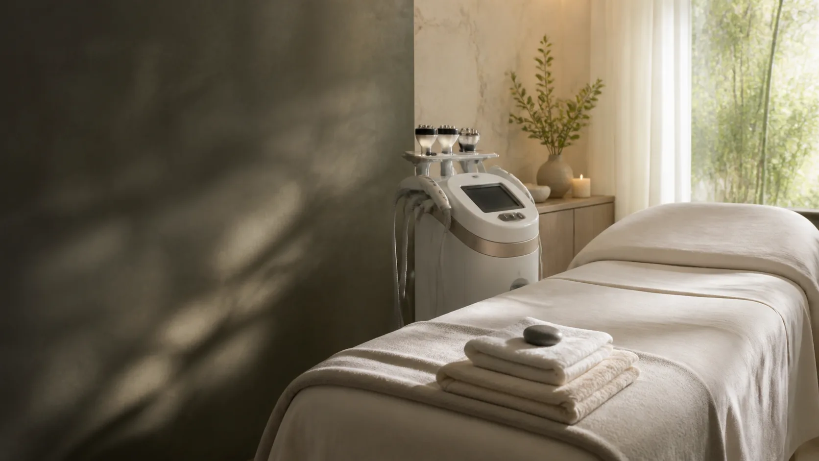 Abdomen Body Contouring treatment setting at Spa Chevy Chase