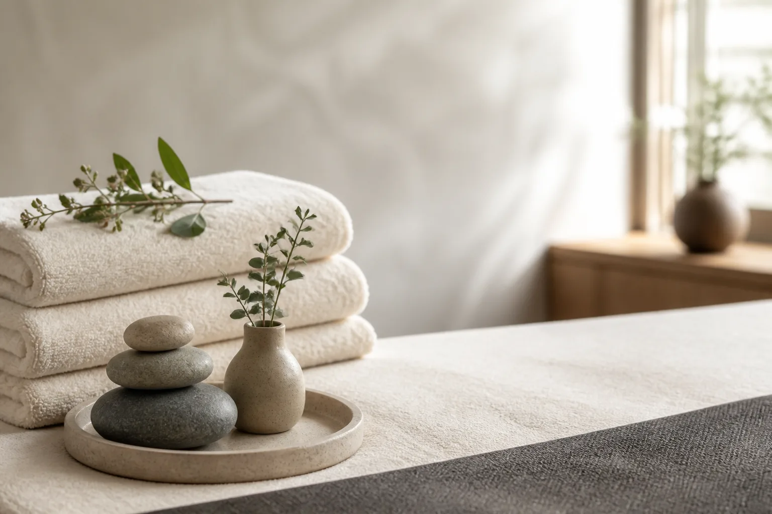 Thoughtful yingyang balance medical massage planning at Spa Chevy Chase