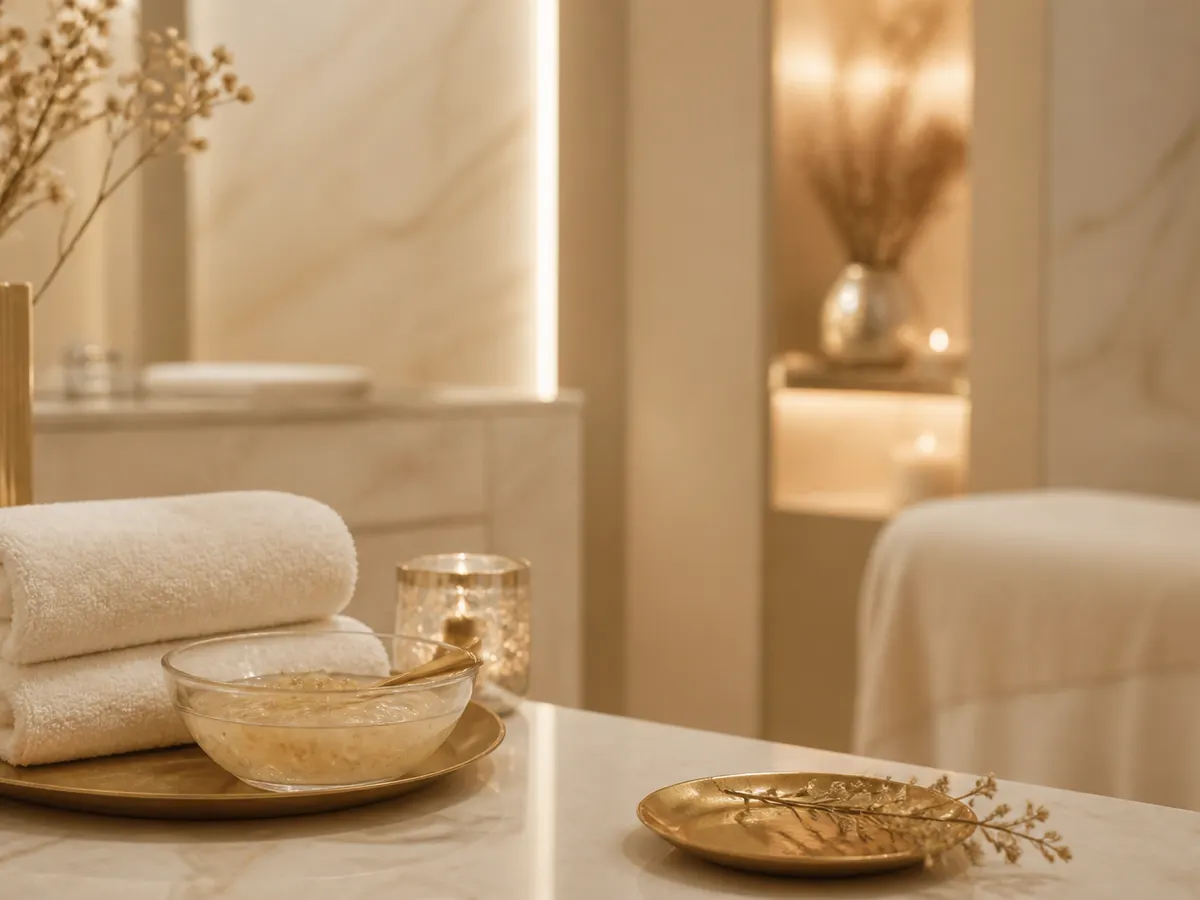 Special facial and massage package setting at Spa Chevy Chase in Chevy Chase, MD