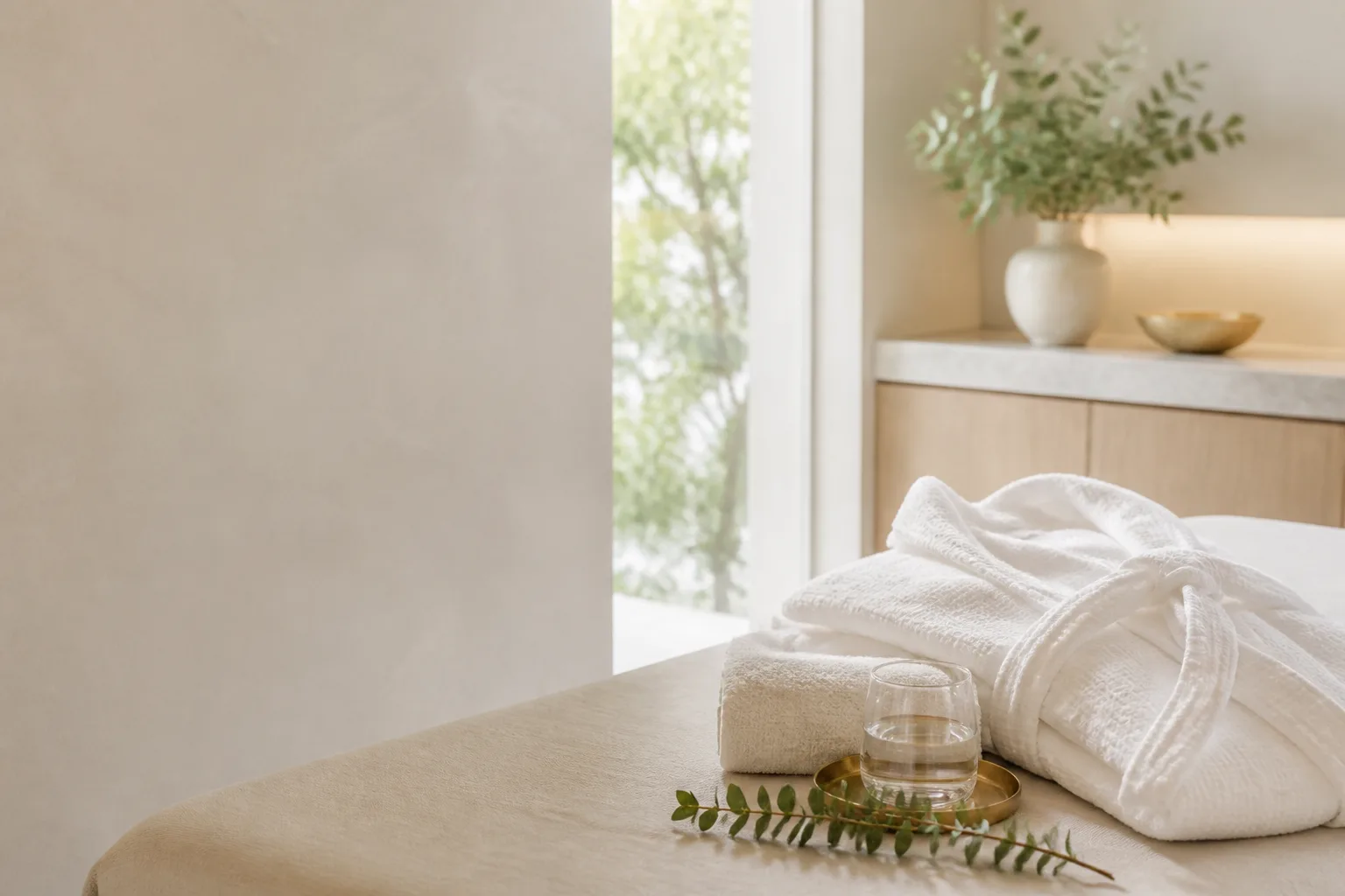 Thoughtful lymphdrainage massage planning at Spa Chevy Chase