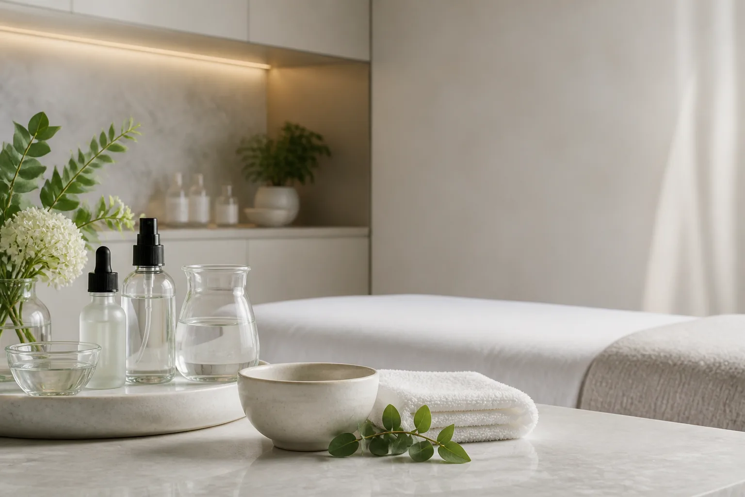 Spa Chevy Chase 的SkinCeuticals 滋养保湿服务环境